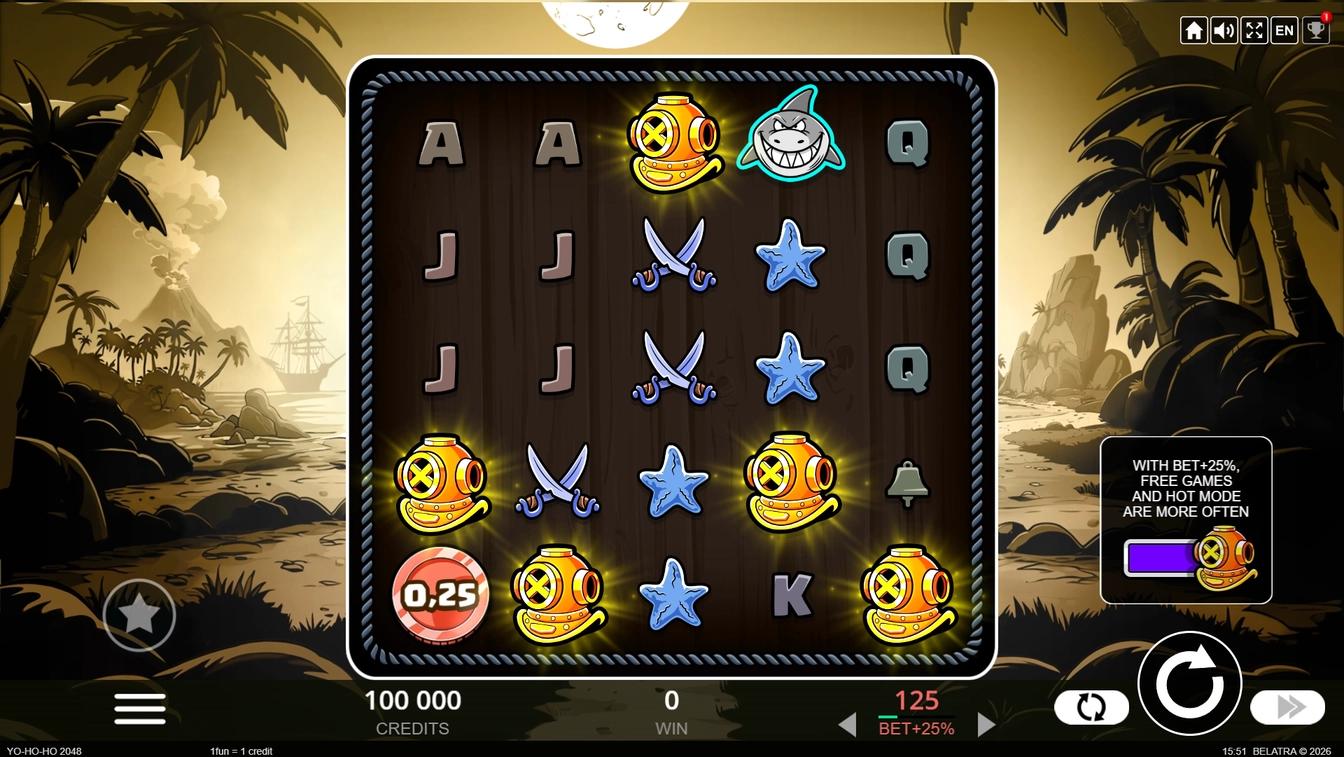 Yo-ho-ho 2048