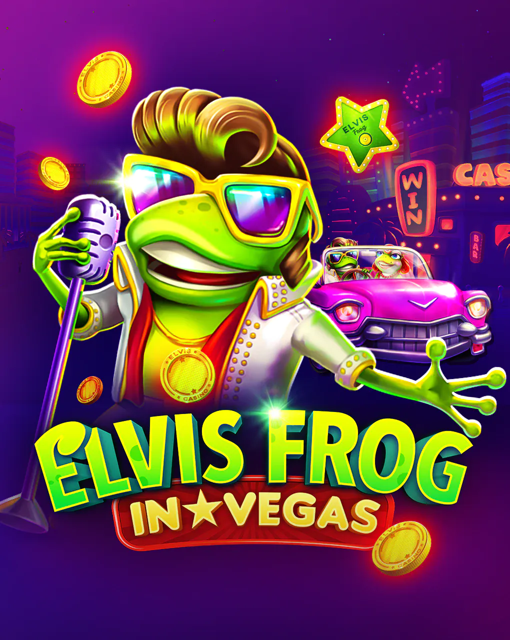 Elvis Frog in Vegas | Mega Jackpot & Free Spins - Play Demo