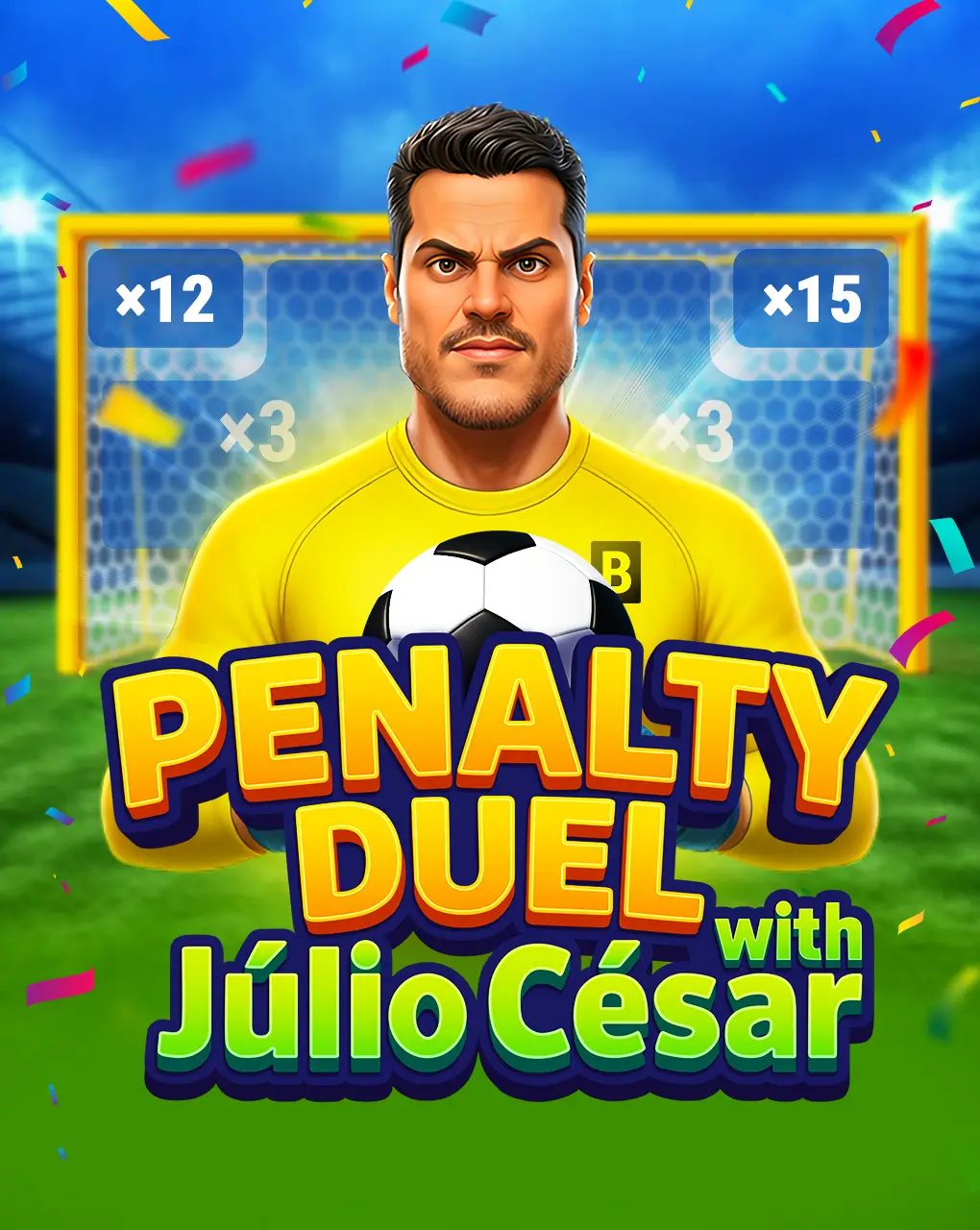 Penalty Duel with Júlio César by BGaming | 96.14% RTP