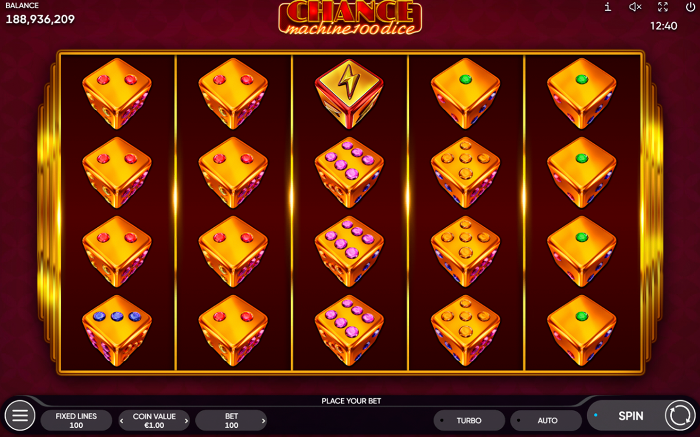 Chance Machine 100 Dice