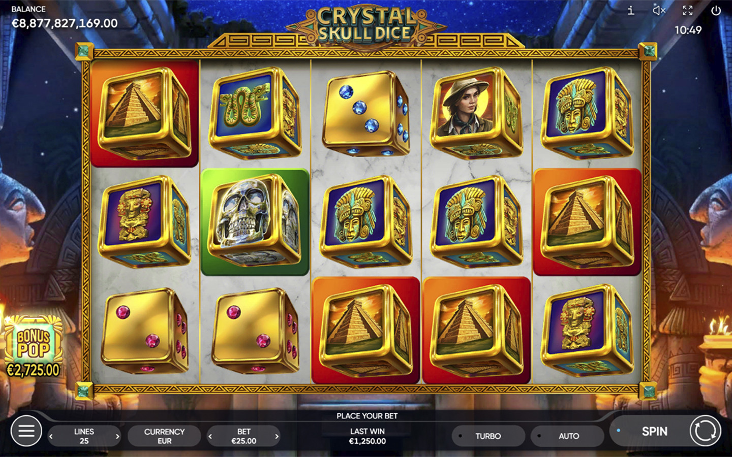 Crystal Skull Dice