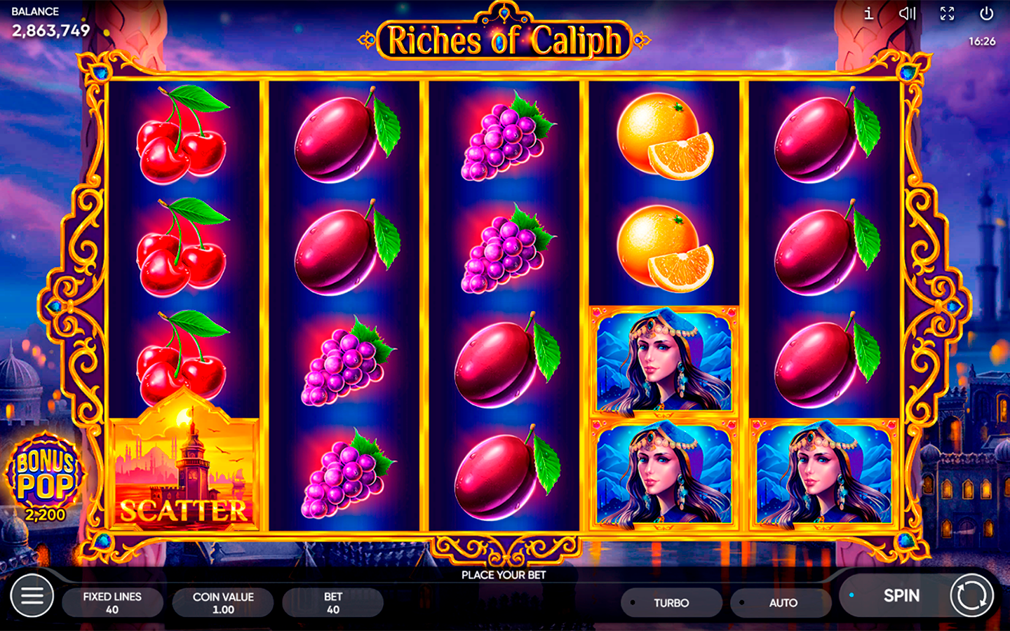 Riches of Caliph