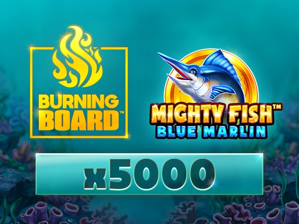 Mighty Fish™: Blue Marlin Burning Board™